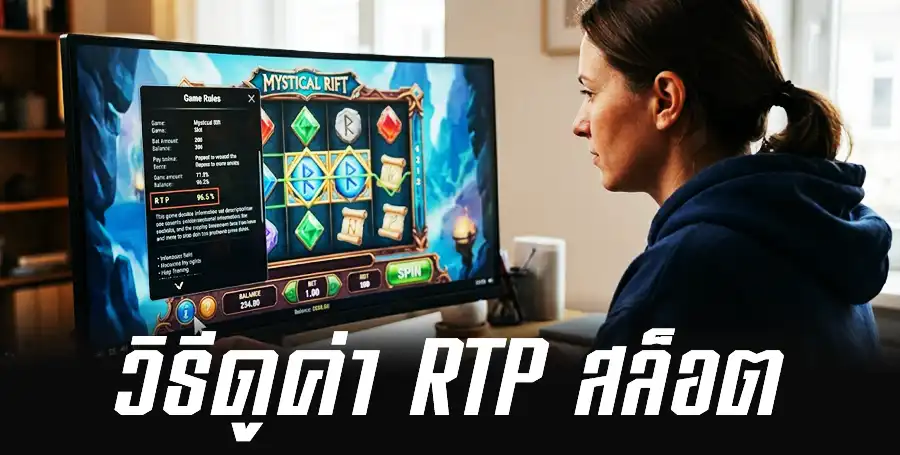 วิธีดูค่า RTP สล็อต